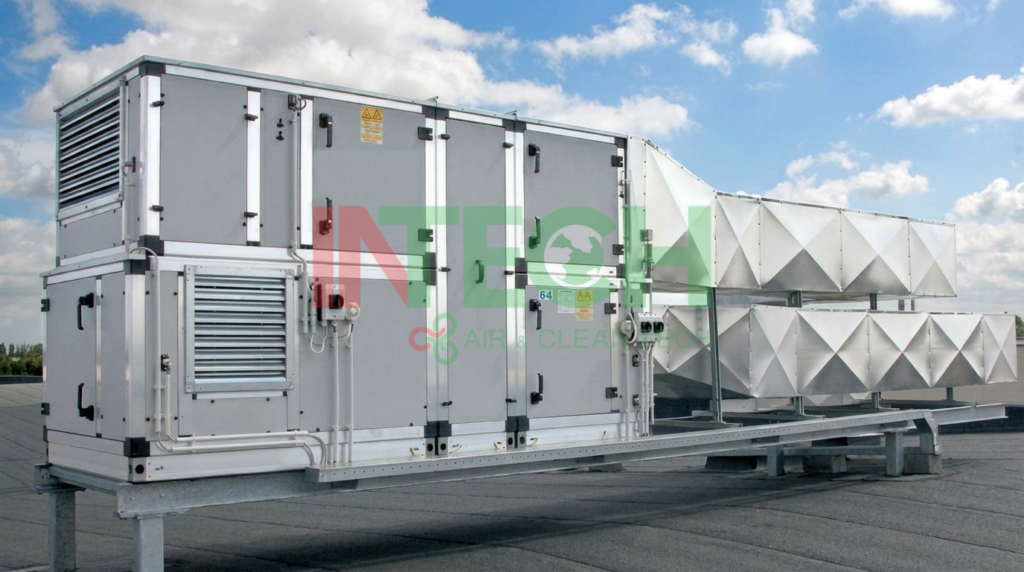  Air Handling Unit đặt ngoài trời