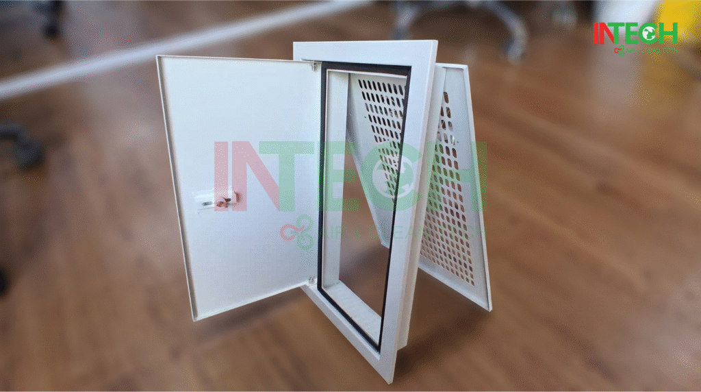 Van xả áp (Pressure Relief Damper - PRD) 10 Van xả áp INTECH Air & Cleantech