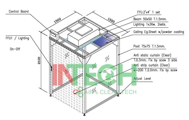 Công ty cung cấp Clean Booth: Giải pháp phòng sạch cục bộ linh hoạt cho nhà máy 2 cong-ty-cung-cap-clean-booth.1